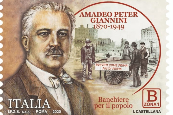 Amadeo Peter Giannini Francobollo